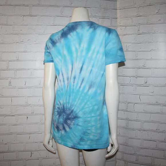 🥃😎💙 “Both My Shots” Tee · Handmade · Tie-Dye · L - Picture 5 of 5